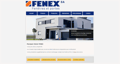 Desktop Screenshot of fenex.ch