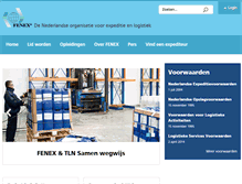Tablet Screenshot of fenex.nl